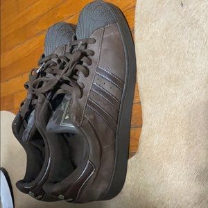 Brown Superstars Sz 12